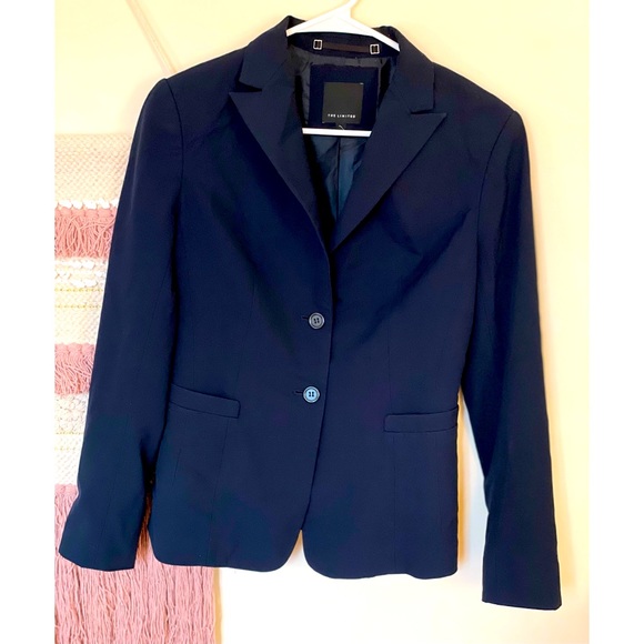 The Limited Jackets & Blazers - 4/$25 The limited Navy blue suit jacket